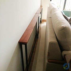 沙发后置物架背后细长条极窄实木书架窄款夹缝客厅落地架子缝隙