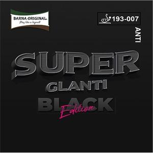 博纳原创Super Glanti Black Edition乒乓套胶超级硬防弧胶皮黑色