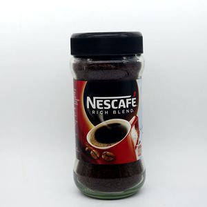 雀巢醇品纯咖啡 瓶装200g香港版速溶无糖 不含伴侣美式清咖斋啡