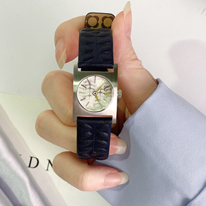 Orla Kiely英国正品石英表女防水女表皮带印花时尚方形复古女手表