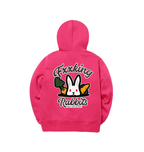 #FR2 梅UME 兔年限定 Chenille Rabbit Hoodie 男女加绒连帽卫衣