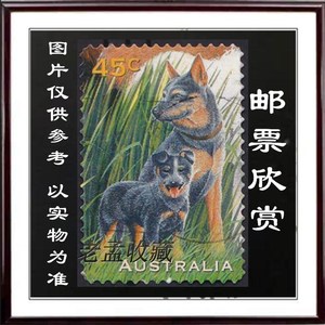 收藏-澳大利亚邮票 1996年 家养动物 牧牛犬 信销 D668