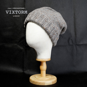 VIXTORM德国制帽子 小众全手工编织羊毛线帽秋冬款男女情侣超保暖
