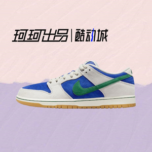 耐克/Nike Dunk SB Low 蓝绿 男女耐磨复古低帮板鞋 HF3704-001