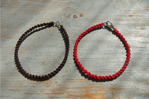 原创设计中国红绳手链平结螺旋结手编女款男款情侣款订制长度颜色