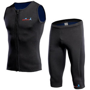 泳衣潜水服背心防晒速干游泳装备冲浪服浮潜衣套装两件套保暖短裤