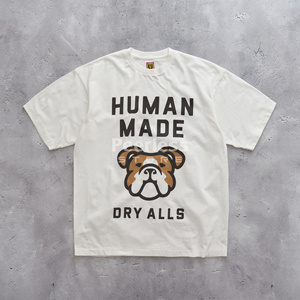 现货 HUMAN MADE 门店限定动物头像虎狗熊鸭短袖T恤
