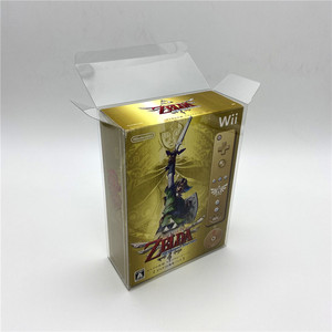 任天堂WII塞尔达传说天空剑限定版专用透明展示盒收纳盒收藏盒保
