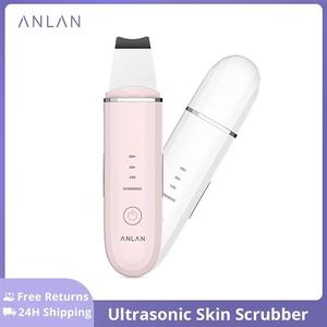 ANLAN Ultrasonic Skin Scrubber Deep Face Cleaning Machine Pe