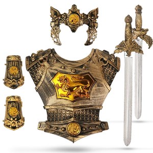 六一万圣节男孩子cos罗马战士盔甲龙骑士铠甲勇士套装表演出服装