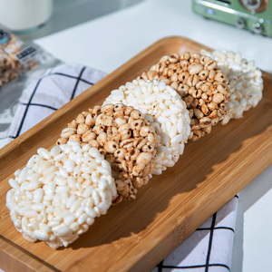 无蔗糖米通麦通大米花传统零食米花酥米饼怀旧散装休闲食品整箱