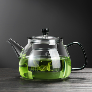 玻璃茶壶泡茶壶家用加厚耐高温大容量茶水分离煮茶壶单壶功夫茶具