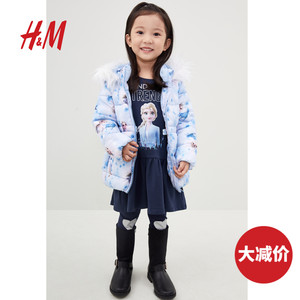 【双十一预售】HM 童装女童儿童棉衣中国限定款外套棉服女08