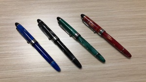SIKIB 钢笔 墨水笔 可替换墨囊 书写 练字 树脂笔身 旋转帽