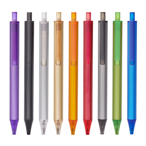 KACO智途TUBE金属杆中性笔按动水笔0.5mm商务办公签字笔彩色杆学生考试黑色水笔 可换欧规欧标G2笔芯
