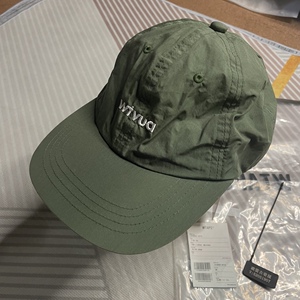 WTAPS T-6L 03 CAP WEATHER WTVUA 21AW混纺棒球帽军绿色新同成色