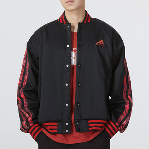 Adidas阿迪达斯男装2022春季新款运动服篮球防风夹克外套HD7937