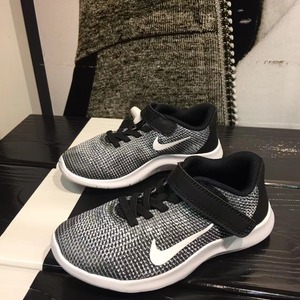 Nike/耐克童鞋 FLEX RN魔术贴轻便透气休闲运动鞋AH3436-001