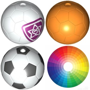乐高 世界杯足球x45 三色球x45pb01 飞火流星 x45pb02MOC 零件