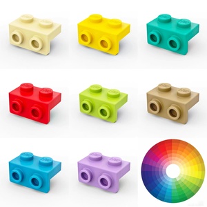 LEGO乐高 99781 1x2托架壁板 黑白 浅灰深灰 红黄橙 蓝绿米紫 MOC
