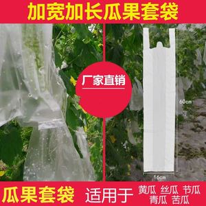 水果套袋 防虫防鸟防水塑料袋子丝瓜黄瓜苦瓜果蔬保护果套袋包邮