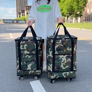 可拉可背拉杆旅行包短途男大容量轻便折叠防水行李包女学生手提包