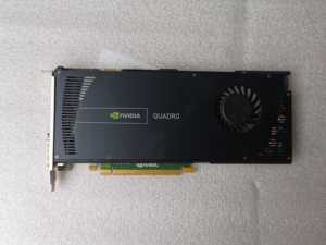 NVIDIA Quadro Q4000 2G GDDR5 2K 专业绘图图形显卡 黑卡 银卡