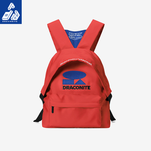 DRACONITE美式复古双肩包女包休闲运动小书包大学生通勤旅行背包