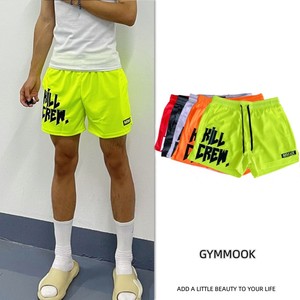 GYMMOOK潮牌美式短裤男运动篮球训练网眼透气速干跑步健身三分裤