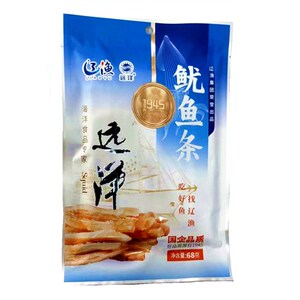 大连辽渔远洋68克鱿鱼条大连海鲜特产即食零食干货