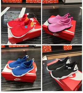 现货正品 Nike耐克儿童凉鞋男女童宝宝一脚蹬网眼鞋943759 943758