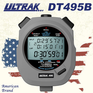 电子秒表DT495B定尔志ULTRAK奥赛克100道3排显示计时器田径训练