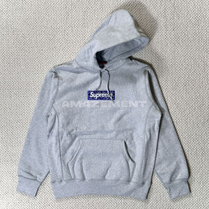 Supreme Bandana Box Logo Hooded Sweatshirt 腰果花卫衣 19FW