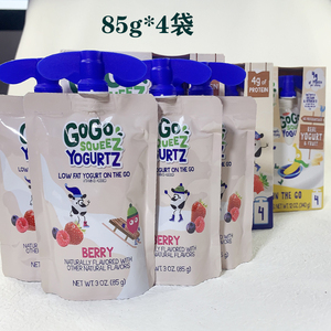 梦果鲜法优乐升级版儿童常温酸奶低脂法国进口零食高钙蛋白4袋