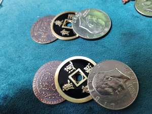 怪盗魔法出品 CSB2.0 古银铜2.0 硬币魔术道具 配中文教学