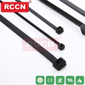 RCCN G型黑色优质无卤尼龙扎带 G370HDB 100PCS/包