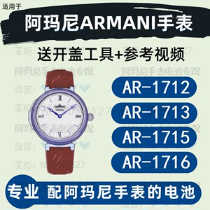 适用于阿玛尼手表原装电池AR-1712 AR-1713 AR-1715 AR-1716⑤