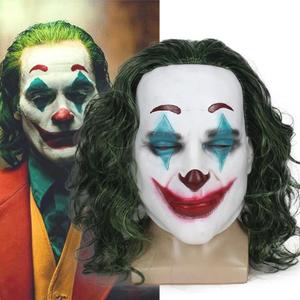 蝙蝠侠Joker小丑恐怖微笑全脸面具吓人头套Mask万圣节Cosplay周边
