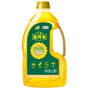 福临门一级玉米油1.8L营养家活粒鲜胚玉米胚芽油物理压榨中粮出品