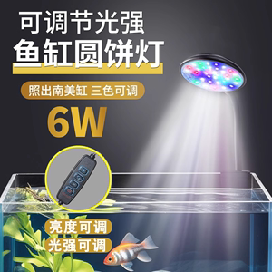 鱼缸高亮LED鱼缸灯水草补光灯照明氛围灯USB充电爆藻防水观赏专用