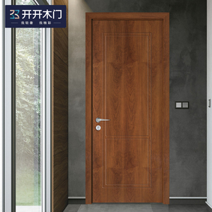 开开木门 简约欧式室内门 卧室门实木复合免漆定制木门M01
