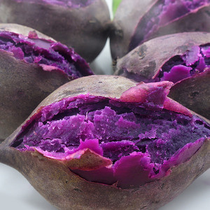 新鲜紫薯小紫薯5斤迷你番薯越南紫薯现挖地瓜小香薯蔬菜10包邮