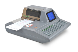 惠朗HL-830K自动支票打印机银行票据进帐单背书电汇凭证汇票