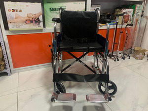 凯洋轮椅凯洋坐便轮椅老年人大轮轮椅可以大小便轮椅KY608J轮椅