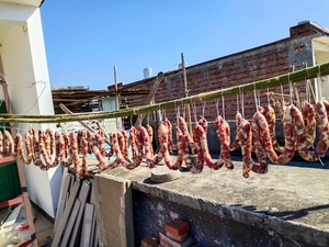 广西贺州本地土猪农家香肠腊肠500G自制新鲜广式特产正宗晾晒风干