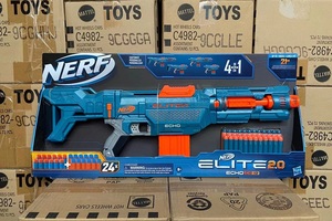 孩之宝NERF热火精英2.0疾风发射器儿童软弹枪男孩户外对战玩具枪