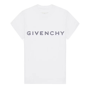 【DeLuxe】Givenchy纪梵希24SS03 女士徽标字母印花短袖T恤BW70AS