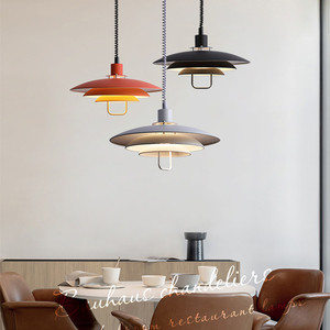 丹麦Primus设计师款餐厅灯北欧吧台灯可拉伸可升降伸缩PH飞碟吊灯
