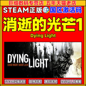 steam消逝的光芒 决定版 终极版 Dying Light Hellraid 消光 信徒加强版白金版 消失的光芒DLC 国区激活码CDK