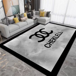 潮牌客厅地毯全铺沙发茶几垫简约卧室床边毯现代北欧风大面积地垫